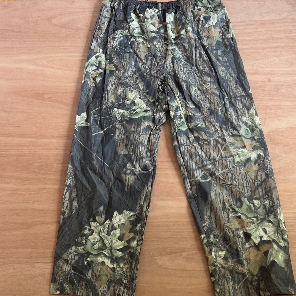 Columbia Pants Mens XXL Camo Mossy Oak Utility Camping Hunting Fishing Shell EUC